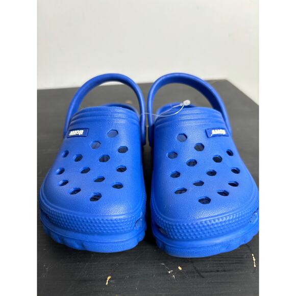 Amoji NWOT Kid Garden Clogs Slip On Shoes Blue Beach Unisex (Little Kid Sizing) - Picture 3 of 6